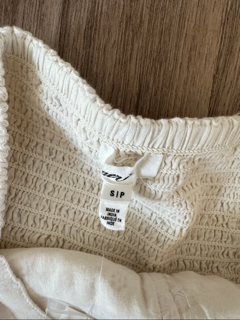 Aerie Bohemian White Tiered Cotton Skirt - Picture 7 of 9